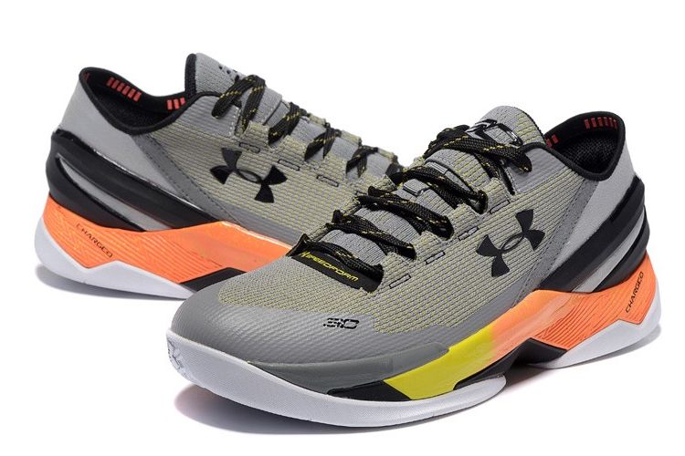 Under Armour Stephen Curry 2 Grey Orange step man